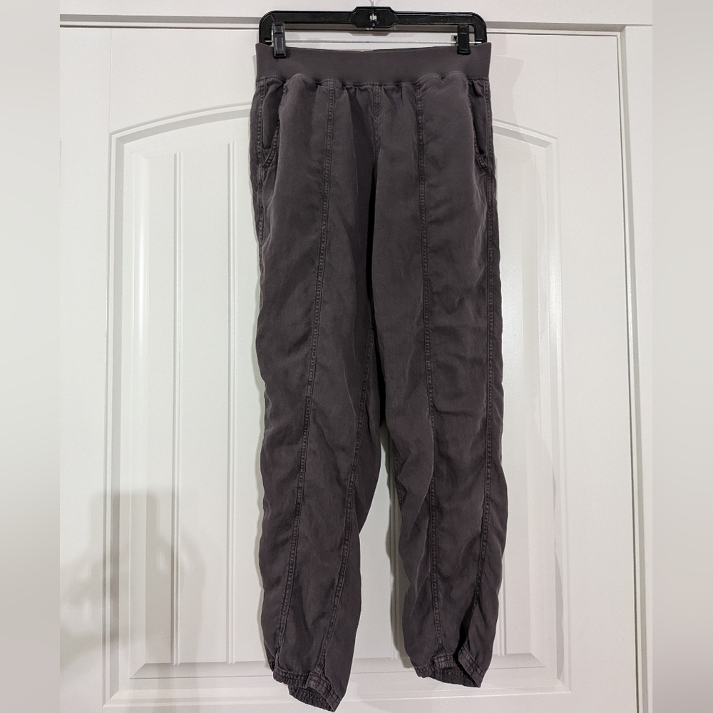 Faherty Arlie Day Linen Cotton Pull On Jogger Tapered Pants